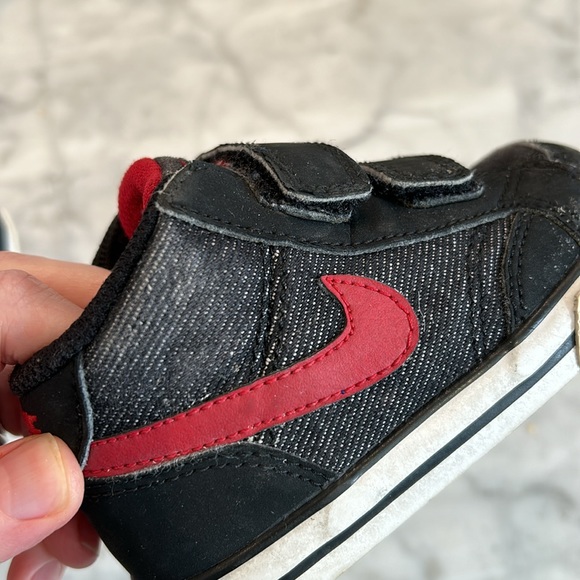 Nike shoes toddler high top Velcro sneakers size: 5C - Picture 7 of 10